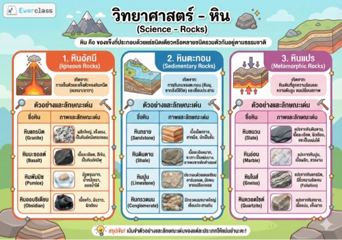 PDF สรุปวิทยาศาสตร์ - หิน